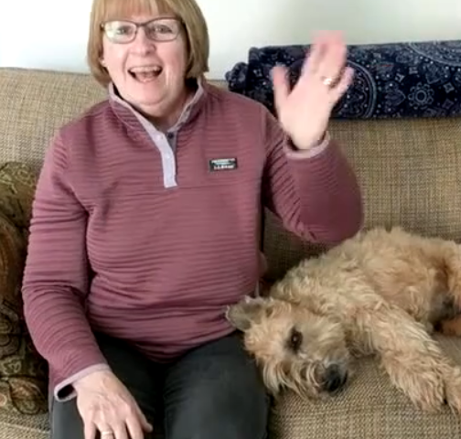 Video: Miss Rose leads Tommy Thumb is Up sing-along