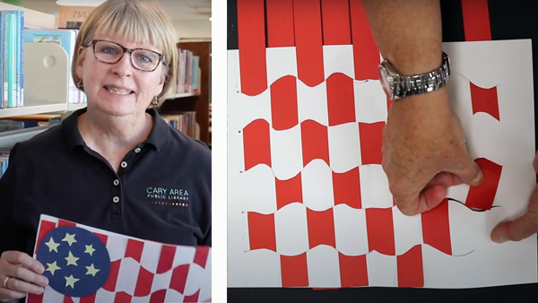 Video: Paper Weave Flag