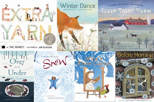 Help for readers: Cozy winter easy picture books