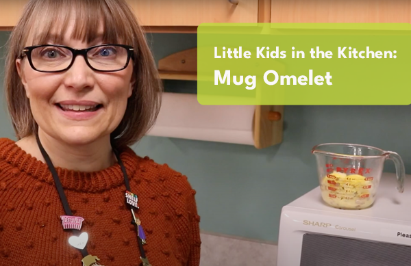 Video: Little Kids in the Kitchen: Mug Omelet